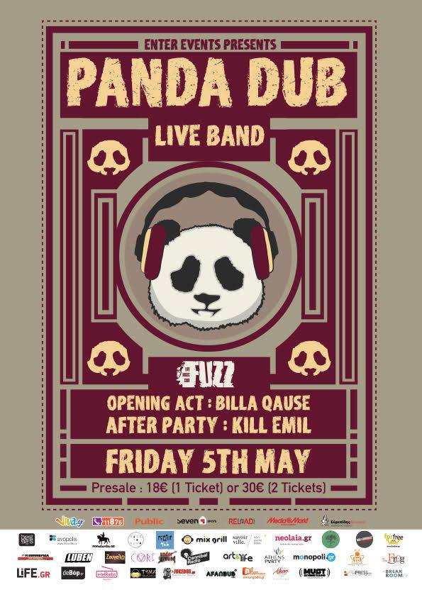 Panda Dub Live Band at Fuzz 