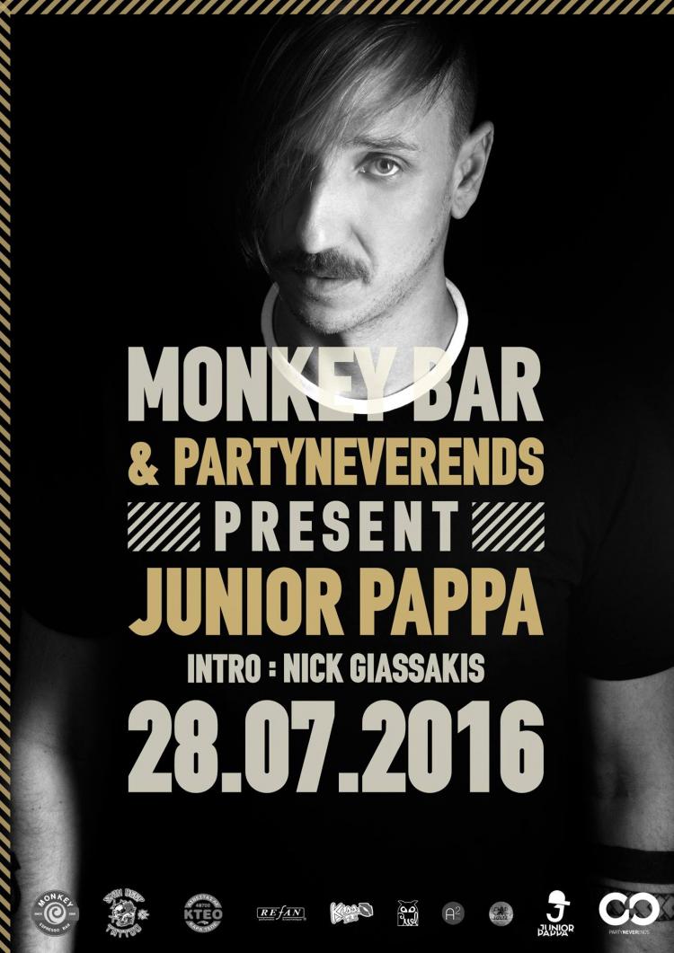 PartyNeverEnds presents Junior Pappa