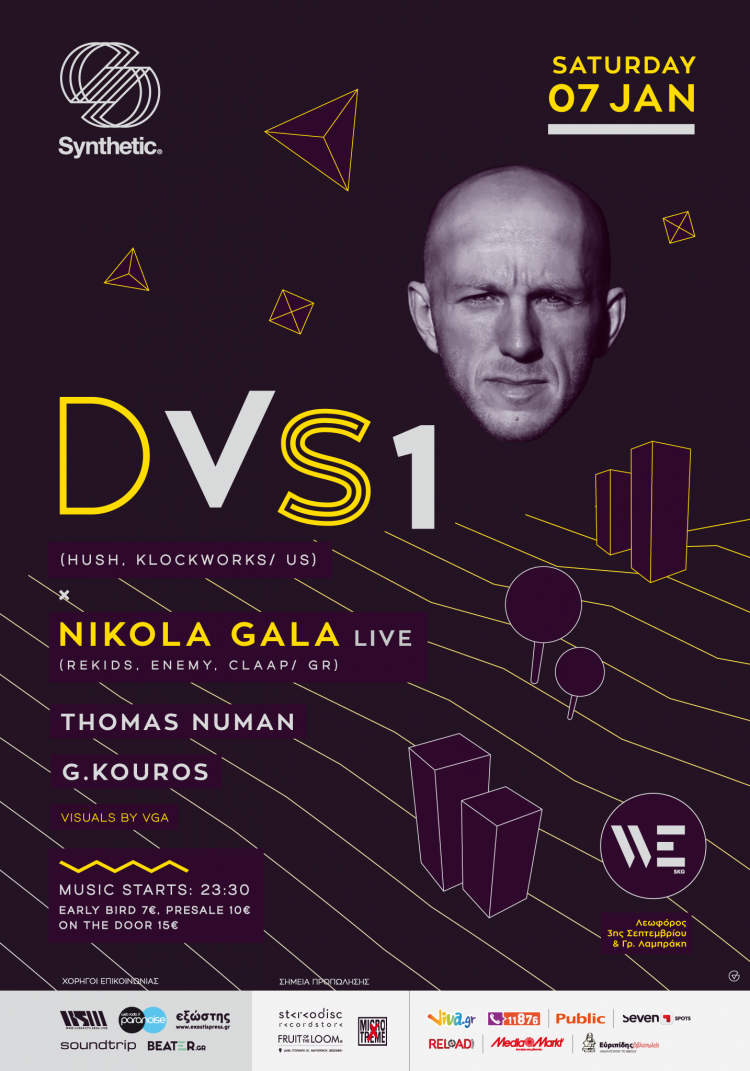 Synthetic w/ DVS1 (US) & Nikola Gala - live