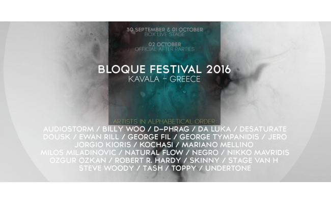 Bloque Festival 2016