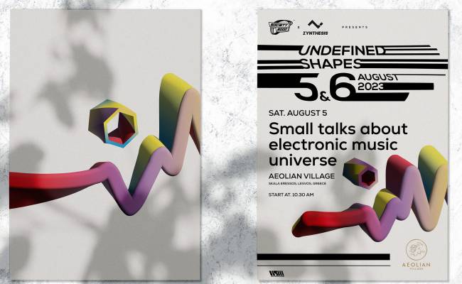 Small talks about electronic music universe - ΣΥΝTHESIS x SOCIETY 3000