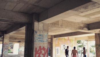 abandoned hotel