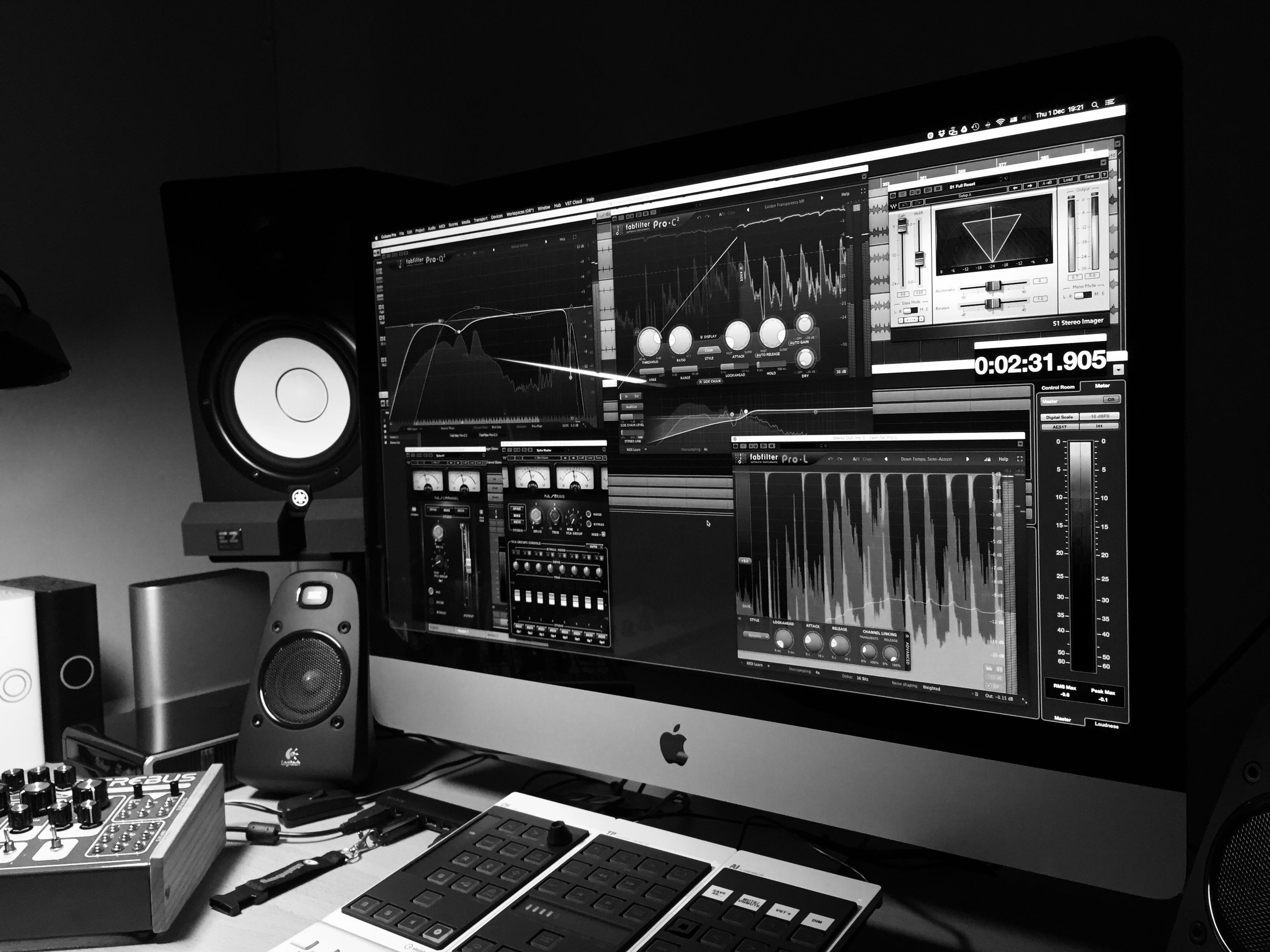 "Electronic Seikilos", audio mastering process