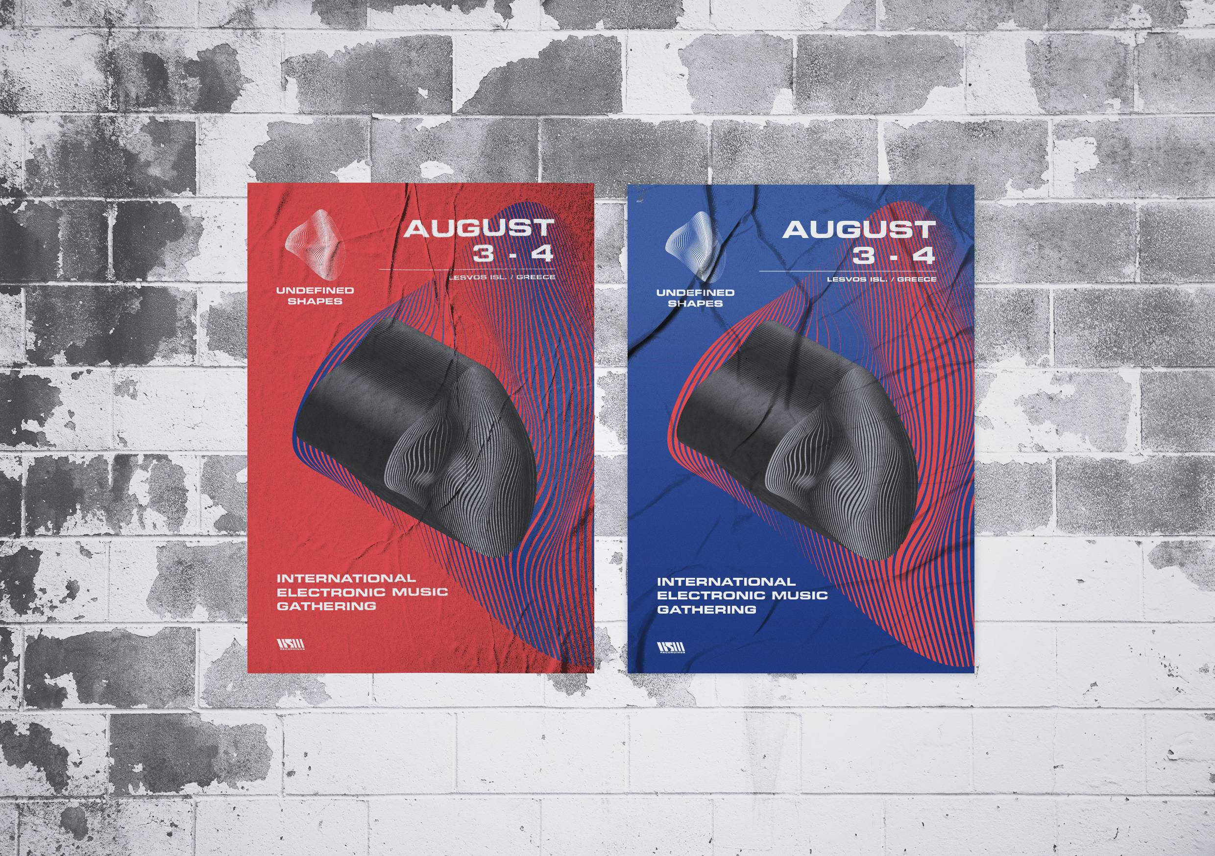 Poster Undefined Shapes Poster Undefined Shapes