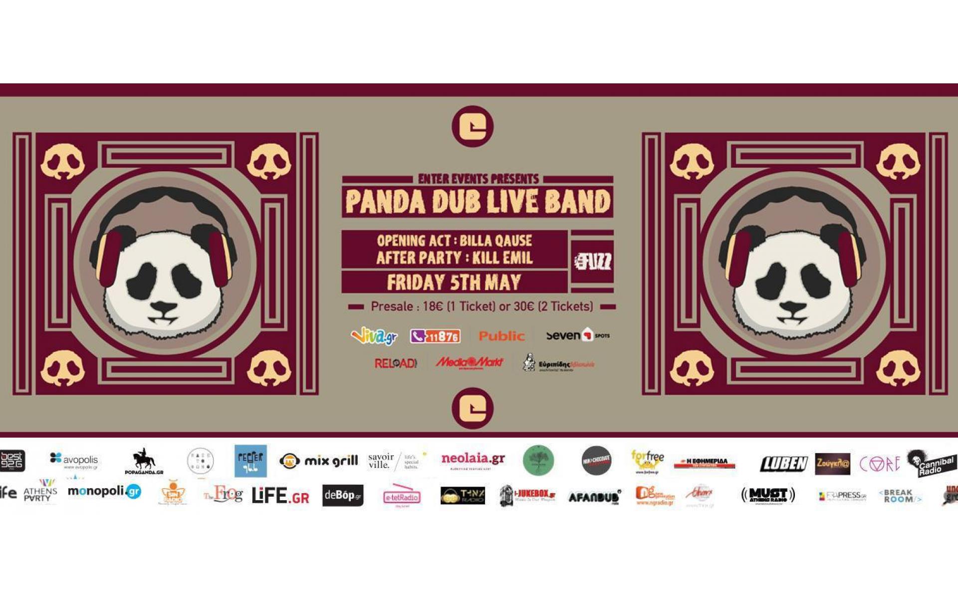 Panda Dub Live Band at Fuzz 